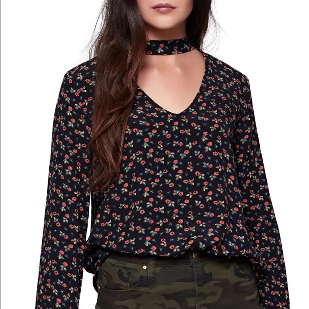 Sanctuary Rosie Choker Tie Top